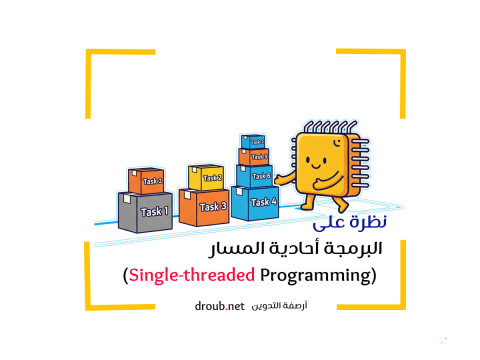 نظرة على البرمجة أحادية المسار  (Single-threaded Programming)